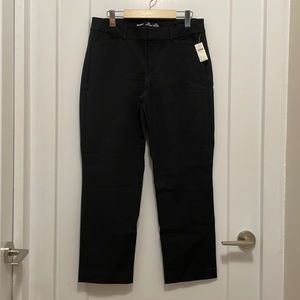 NEW W TAG STRETCH PIXIE MID-RISE STRAIGHT LEG ANKLE PANT